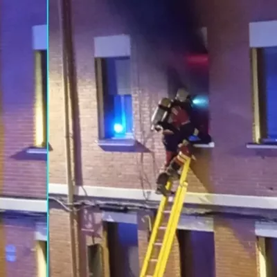 Una mujer herida en un incendio en una vivienda en Bilbao