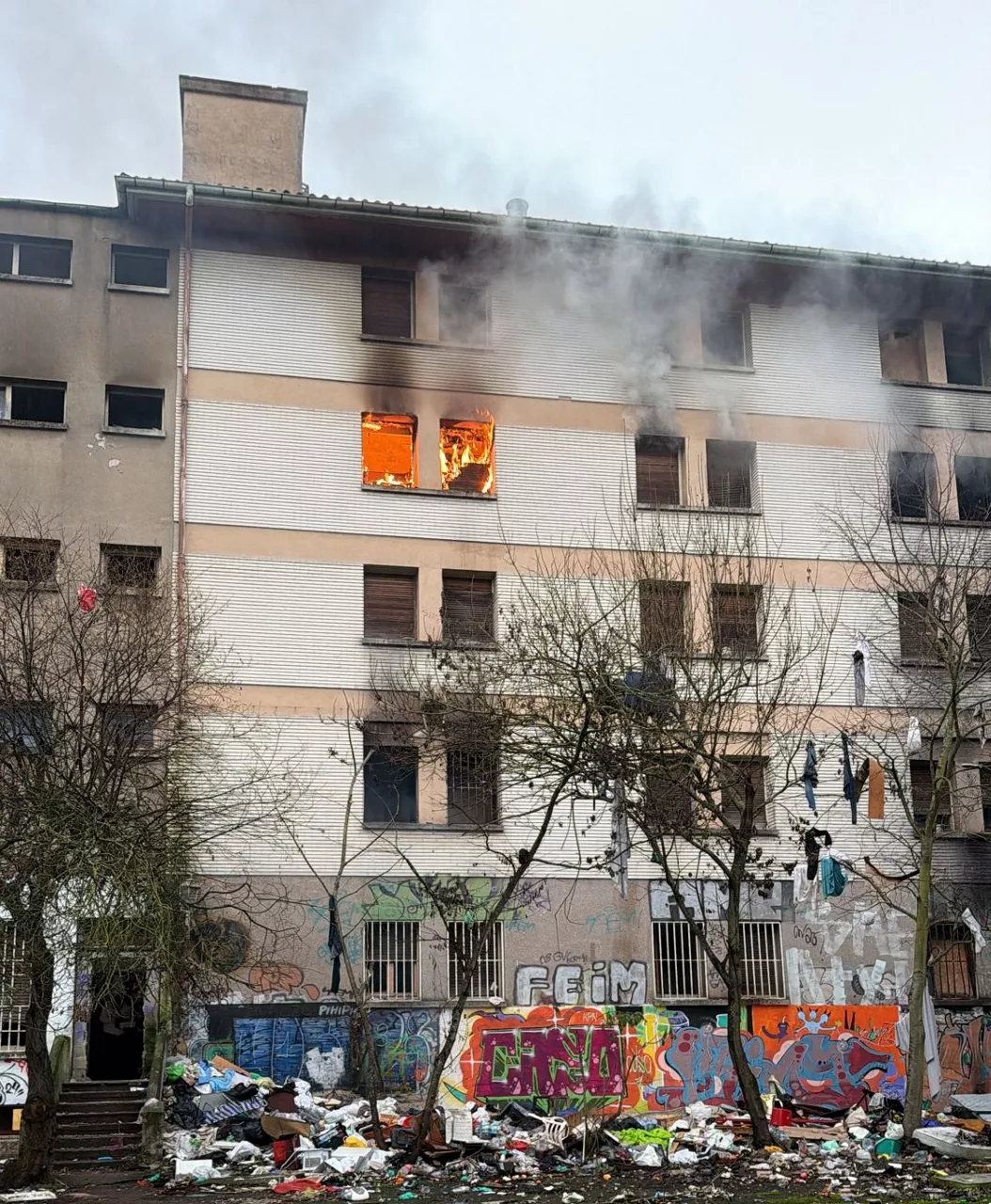 sutea jaso ikastola iruñea incendio pamplona