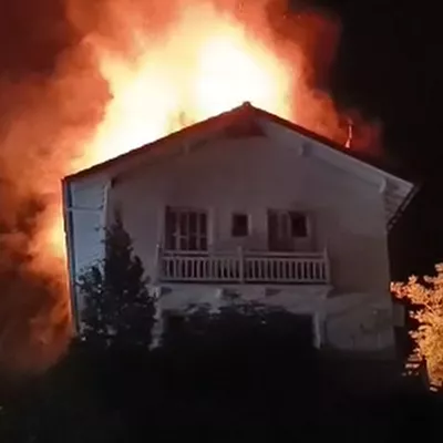 Incendio entre San Sebastián, Pasaia y Errenteria