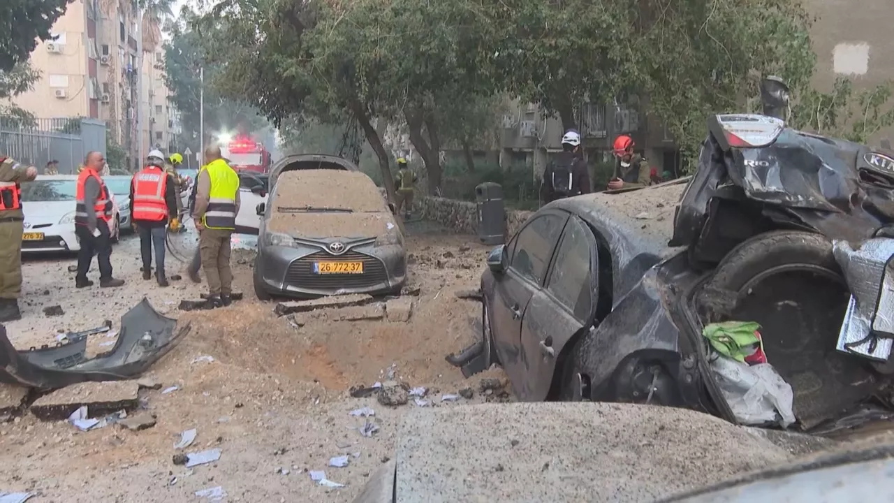 iranek tel aviven egindako erasoa 