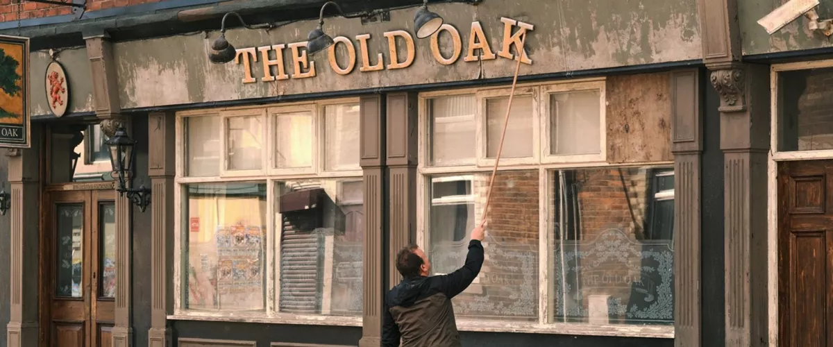 "El viejo roble / The old oak" Ken Loachen filma