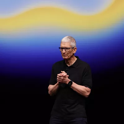 CUPERTINO (United States), 20/04/2026.- (FILE) - Apple CEO Tim Cook speaks in the Steve Jobs Theater during an Apple event on the campus of Apple Park in Cupertino, California, USA, 09 September 2025 (reissued 20 April 2026). Apple announced on 20 April 2026 that Tim Cook will transition to the role of Executive Chairman of the board, with John Ternus, currently Senior Vice President of Hardware Engineering, set to become Apple's next Chief Executive Officer effective 01 September 2026. EFE/EPA/JOHN G. MABANGLO
