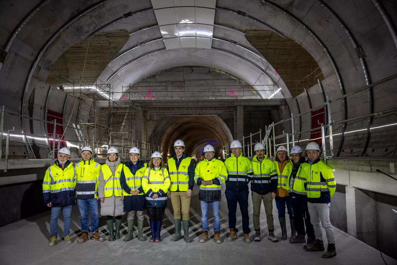 Obras del TOPO en San Sebastián. Foto: EFE