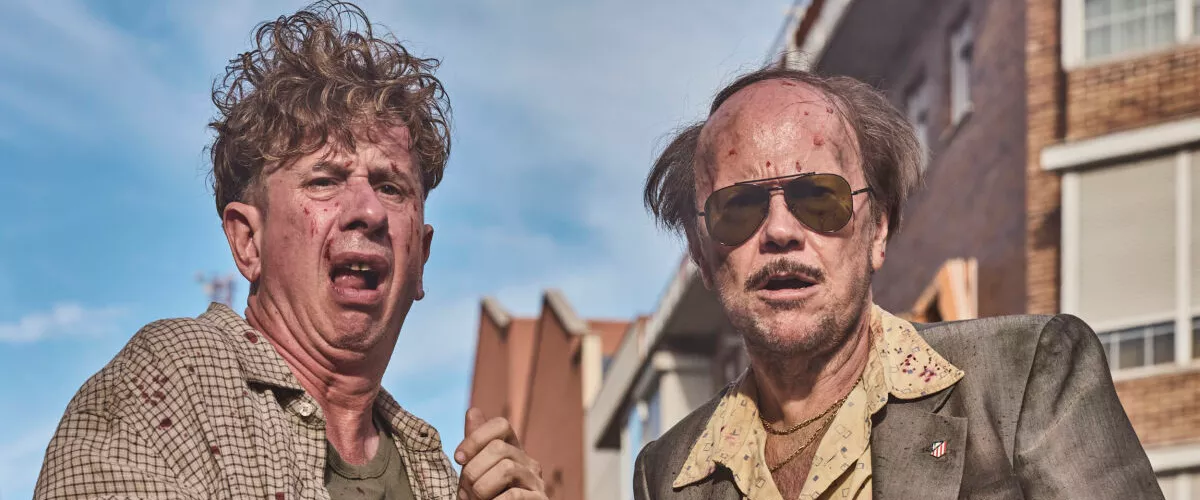 Gabino Diego eta Santiago Seguro "Torrente presidente" filmean