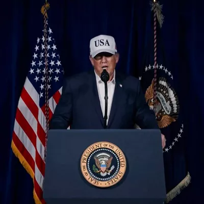 WASHINGTON, 28/02/2026.- Captura de vídeo extraída de la Cuenta de Truth Social del presidente de EE.UU, Donald Trump, quien anunció este sábado una operación militar "masiva" con el objetivo de "aniquilar" y "destrozar" al régimen de los ayatolás en Irán, al tiempo que pidió al pueblo iraní alzarse para tomar el control en todo el país.EFE/ Cuenta de Truth Social del Presidente de EE.UU. Donald Trump SOLO USO EDITORIAL/SOLO DISPONIBLE PARA ILUSTRAR LA NOTICIA QUE ACOMPAÑA (CRÉDITO OBLIGATORIO)
