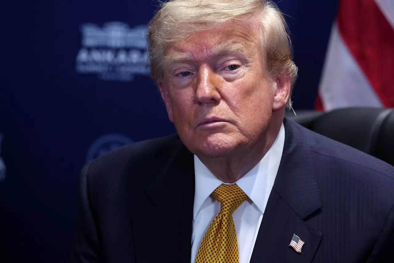 ANKARA (Turkey), 08/07/2026.- US President Donald Trump meets with NATO Secretary General Mark Rutte (not pictured) on the sidelines of the NATO summit in Ankara, Turkey, 08 July 2026. The NATO Summit takes place from 07-08 July. (Turquía) EFE/EPA/FILIP SINGER / POOL
