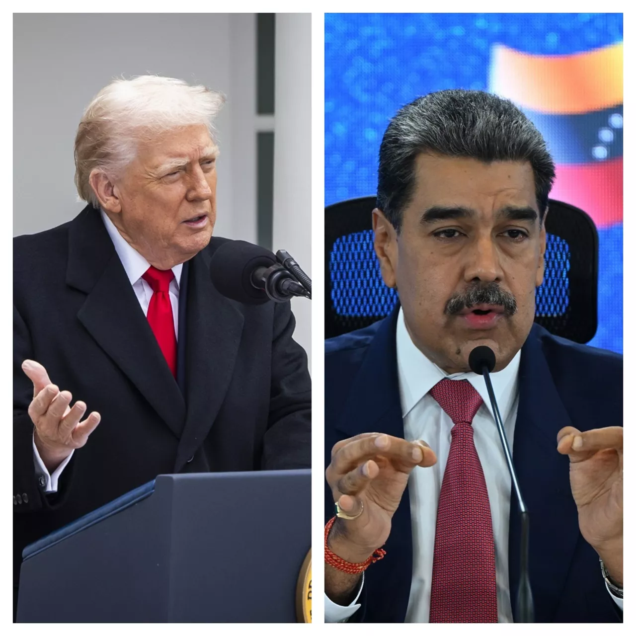 Trump eta Maduro