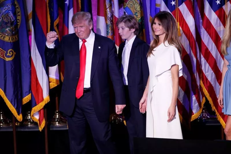 Donald Trump familia EFE
