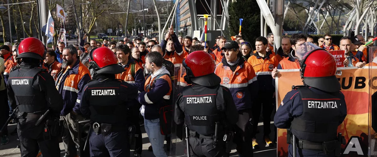 Tubos Reunidos protesta bilbao euskalduna efe