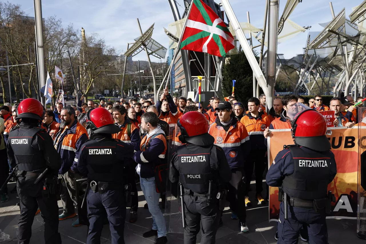 Tubos Reunidos protesta bilbao euskalduna efe