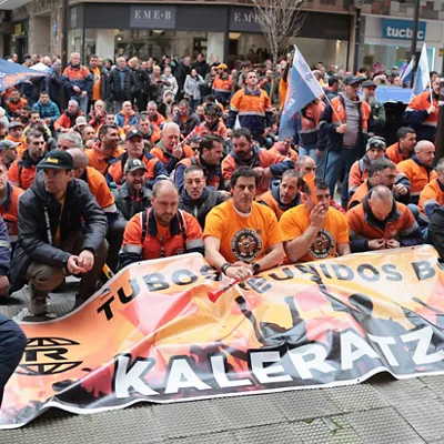 tubos reunidos protesta