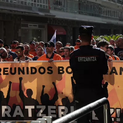tubos reunidos manifestazioa bilbo 