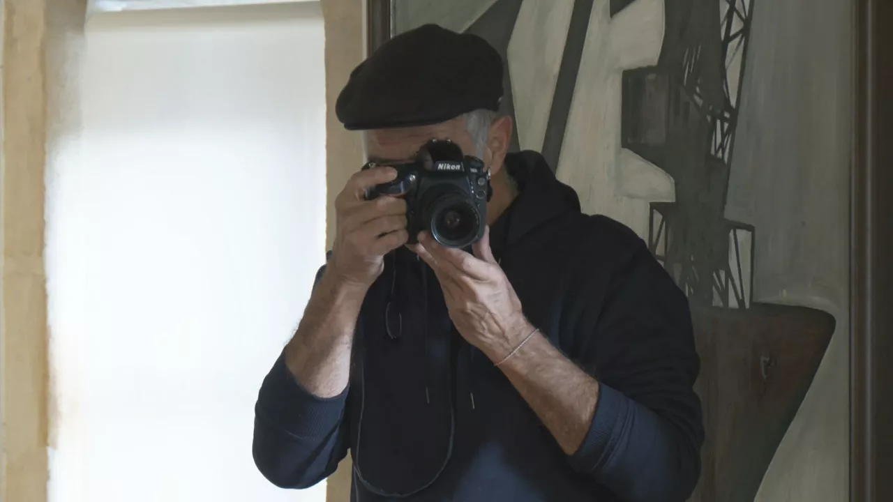 Txelu Angoitia Durangoko Azokako argazkilaria