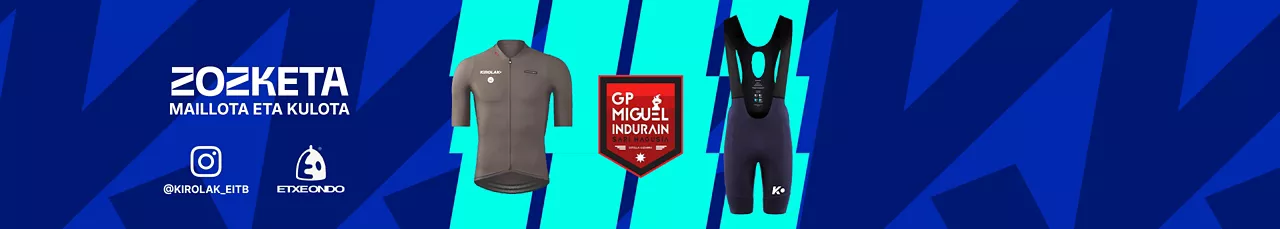 Txirrindularitza Indurain Sari Nagusia Bannerra Zozketa