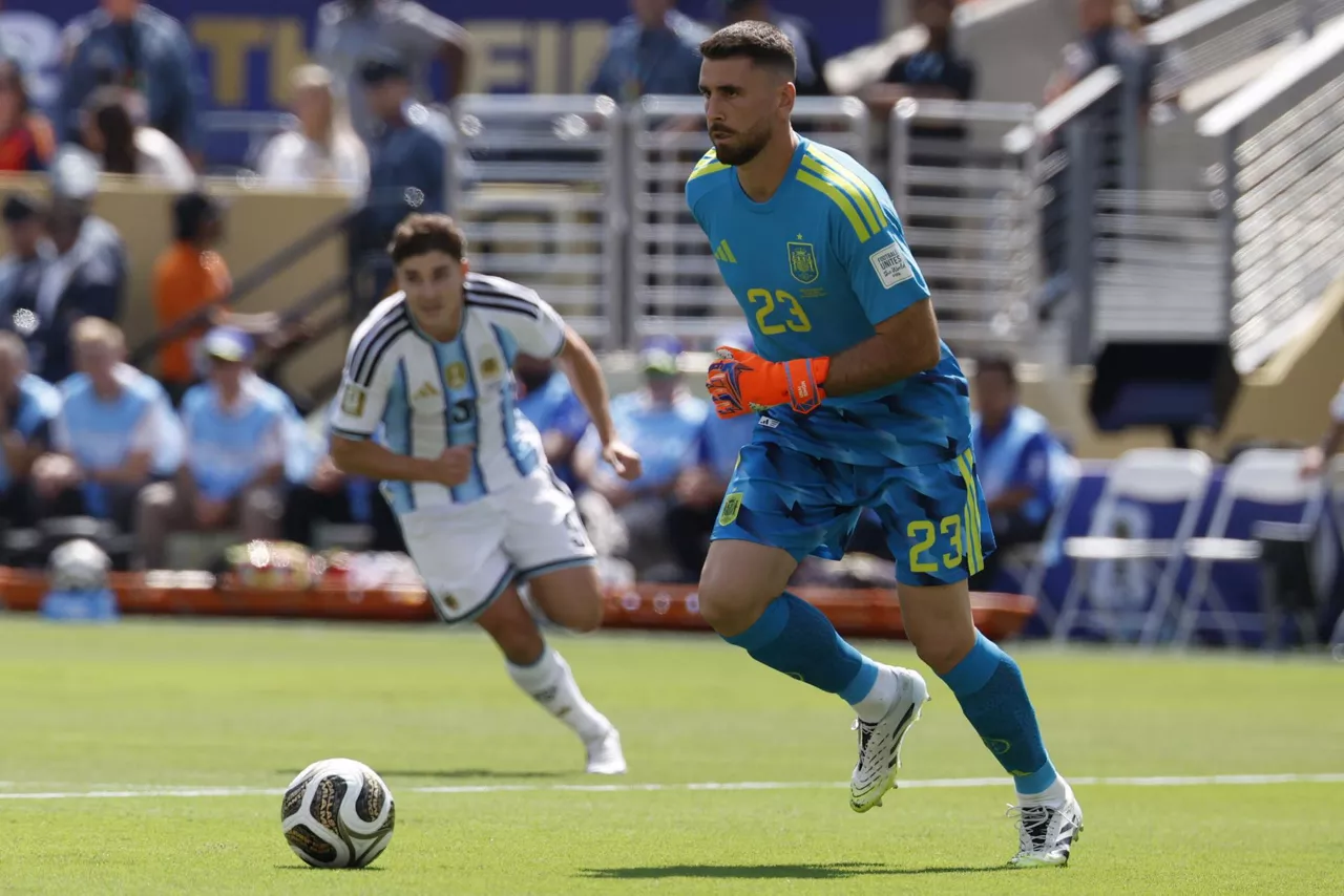 Unai Simón, munduko kopako finalean
