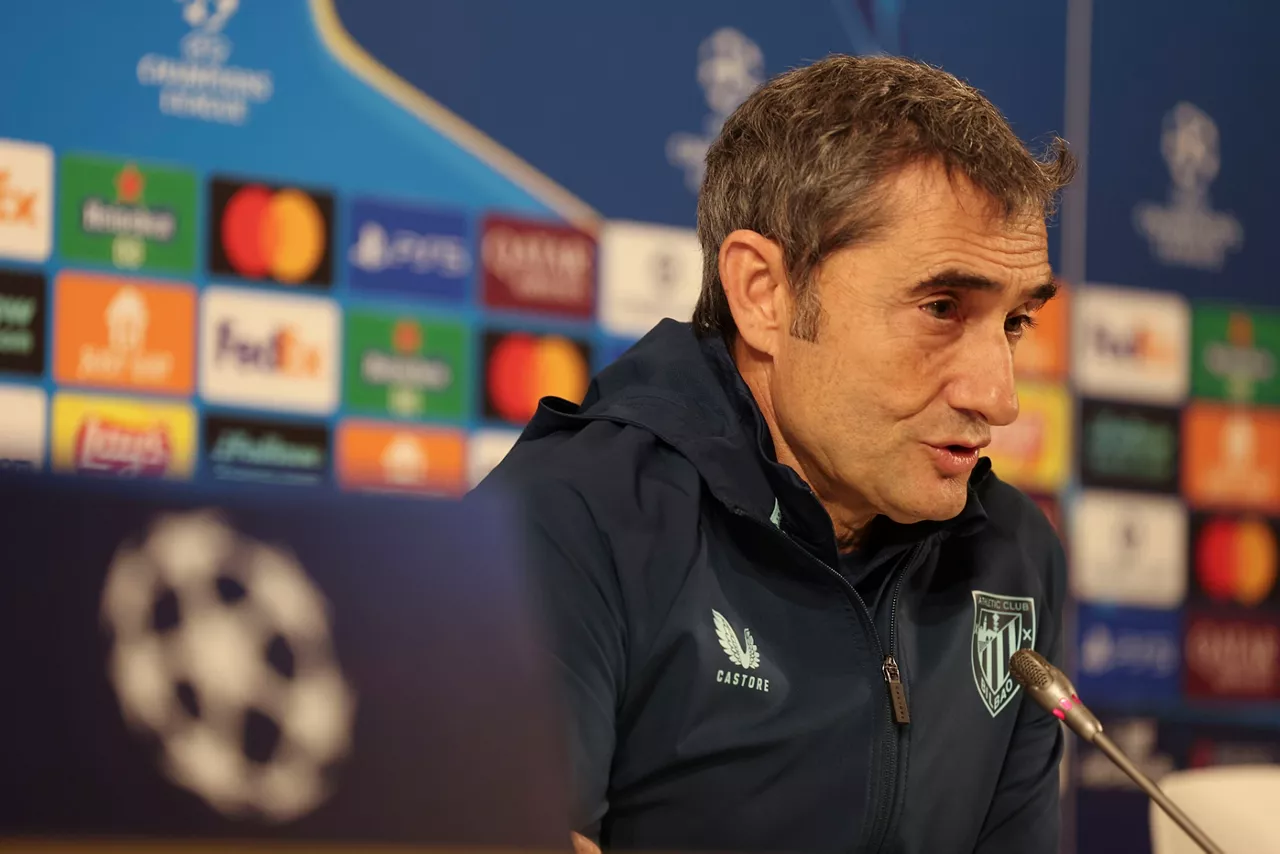 Valverde rueda de prensa previa Athletic-PSG Champions