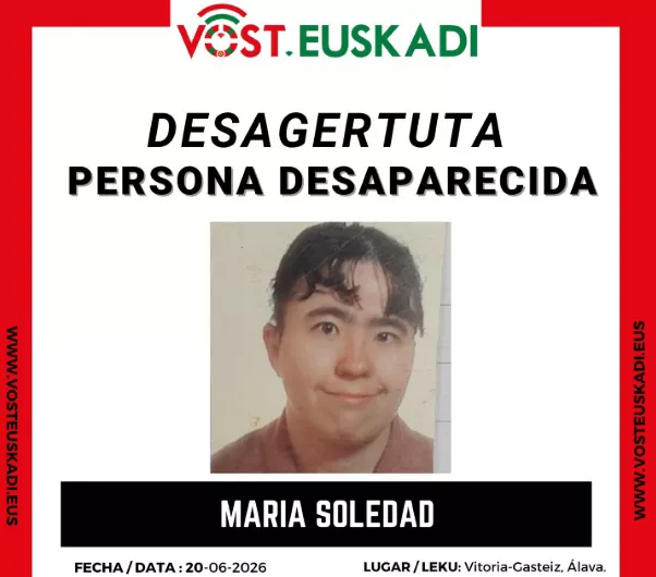 vost euskadi desagertuta emakumea bilbo