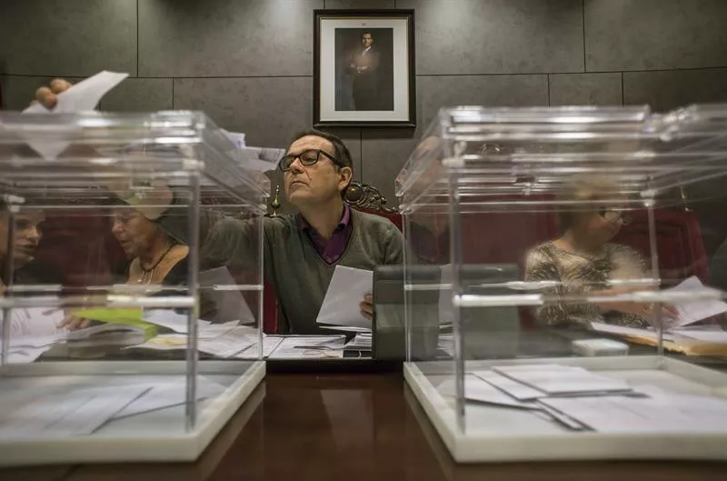 Voto extranjero 25s i25 hauteskundeak elecciones. EFE