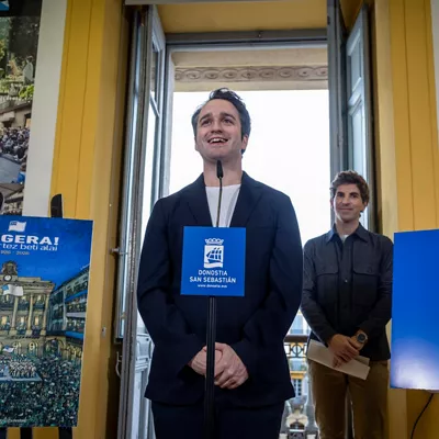 Xabier Anduaga eta Jon Insausti