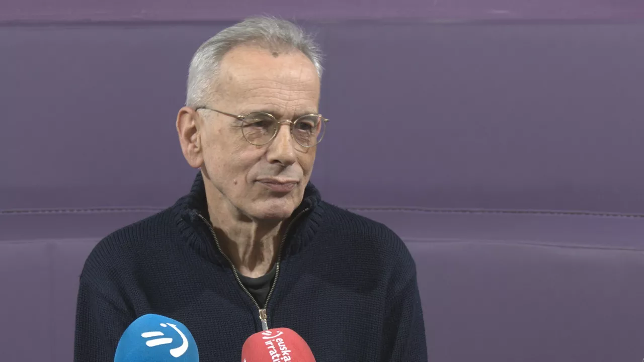 Xabier Montoia "Bizia, bizia" aurkezten