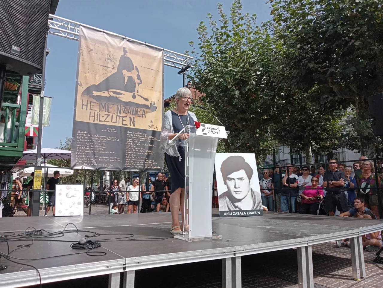 Acto de Egiari Zor en Hondarribia



REMITIDA / HANDOUT por EGIARI ZOR

Fotografía remitida a medios de comunicación exclusivamente para ilustrar la noticia a la que hace referencia la imagen, y citando la procedencia de la imagen en la firma

05/9/2026