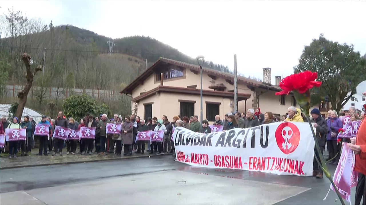 Zaldibar Argituren bilkura hondamendiaren 6. urteurrenean